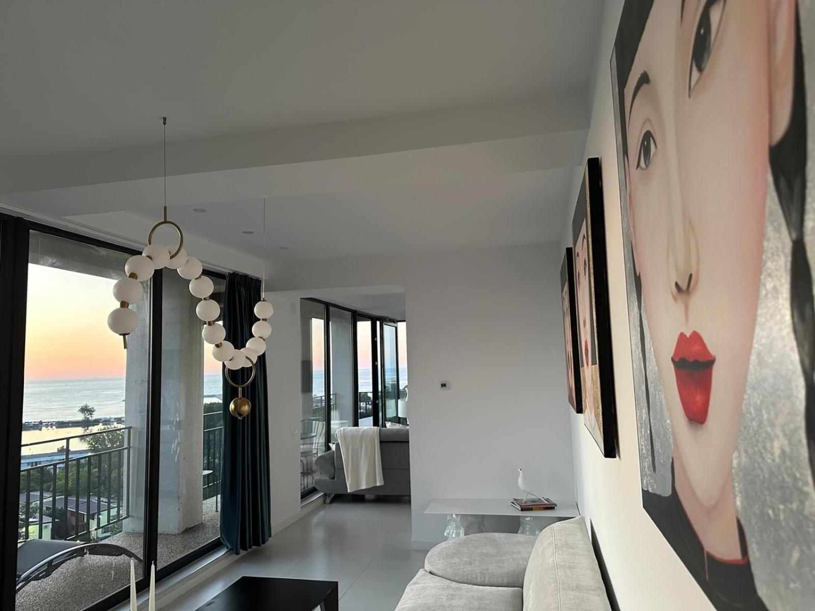 Donna Alba Seaview Penthouse, Casa Ta De Pe Plaja Apartment Neptun Bagian luar foto