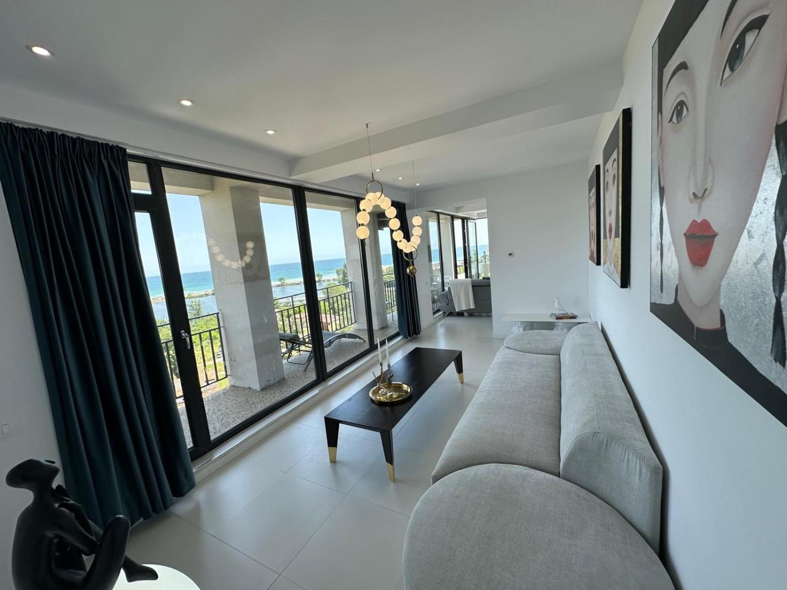 Donna Alba Seaview Penthouse, Casa Ta De Pe Plaja Apartment Neptun Bagian luar foto